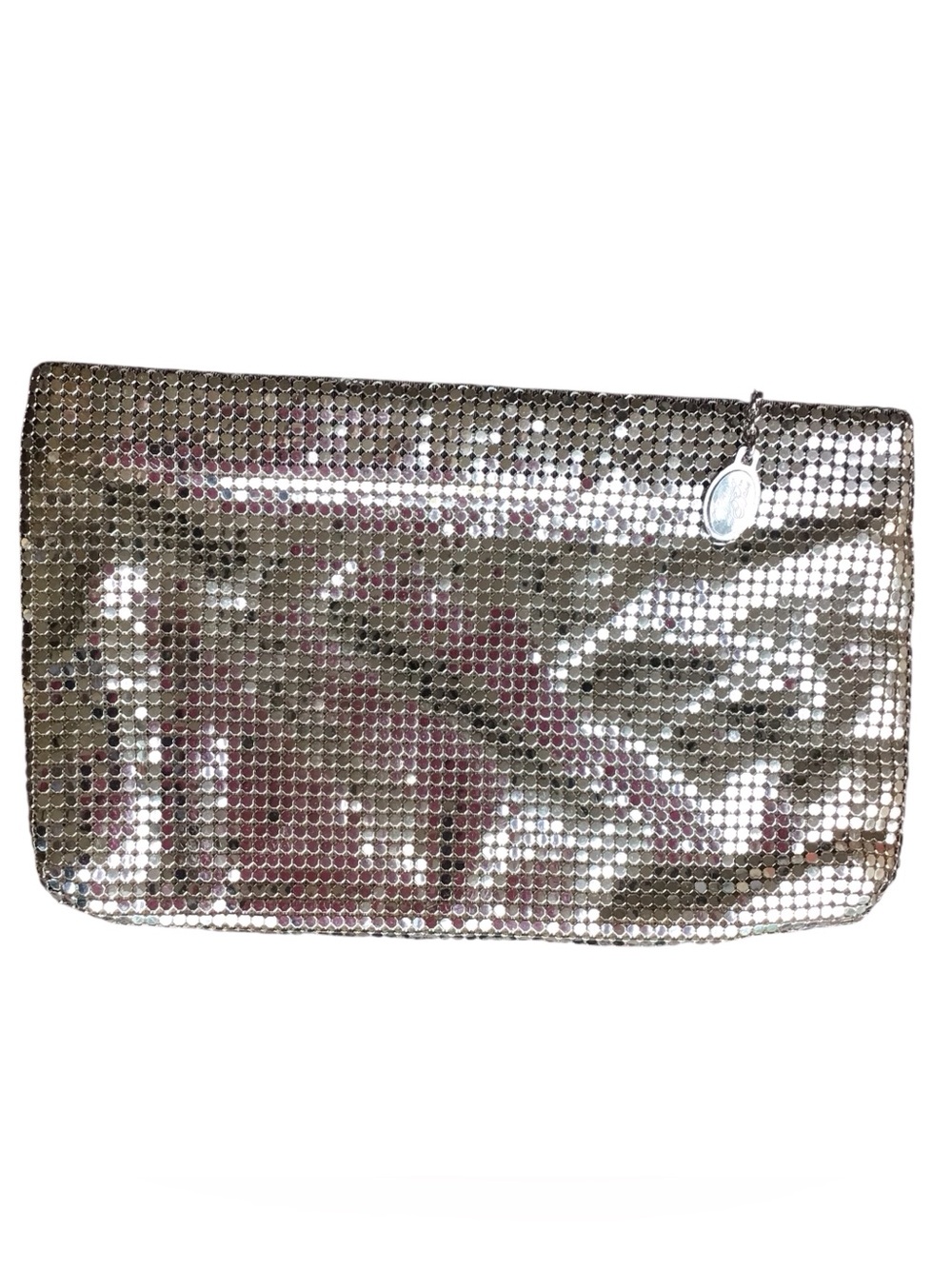 Vintage Whiting and Davis Silver Mesh Clutch